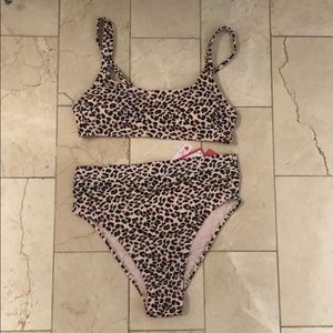 Xhilaration leopard bathing suit